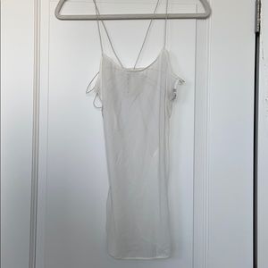 Sheer Open Back Design Tee!